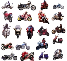 摩托车综合素材图片