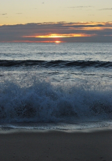 海洋风光海洋落日风光图片