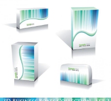3D盒3d商务软件包装盒图片