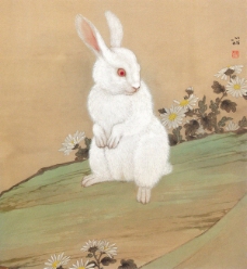 生肖兔国画22