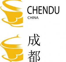 茶成都城市logo图片