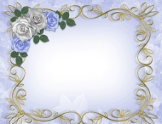 浪漫边框浪漫花朵装饰边框图片