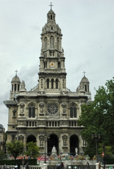 十字精神巴黎天主圣三教堂图片