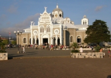 圣教哥斯达黎加圣荷塞白色大教堂图片