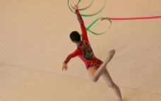 健美体操艺术体操韵律操舞蹈跳跃平衡健美图片