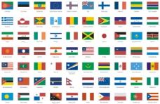 世界国旗世界各国国旗矢量图cdr