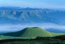 日本 九州 阿苏山图片
