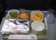 飞机 用餐图片