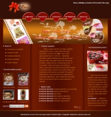 Dove巧克力网站设计图片