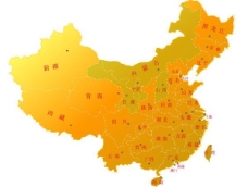 flash中国地图